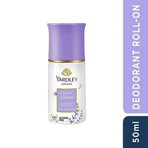 Yardley London English Lavender Deodorant Roll-On Antiperspirant - For Women, 50 ml