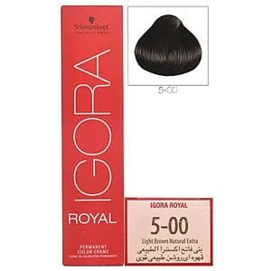 Schwarzkopf Professional IGORA Royal Natural, 60 ml Extra Light Brown 5-00