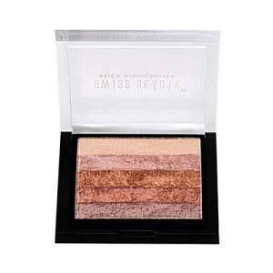Swiss Beauty Brick Highlighter - Multicolour, 7 g (Shade-01)