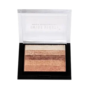 Swiss Beauty Brick Highlighter - Multicolour, 7 g (Shade-04)