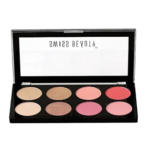 Swiss Beauty Ultra-Blush Palette - Face Makeup, 16 g (Shade-01)