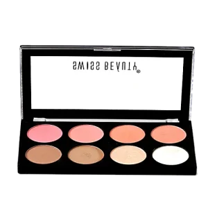 Swiss Beauty Ultra Blush Palette - Face Makeup, 16 g (Shade-02)