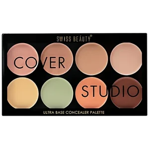 Swiss Beauty Ultra-Base Concealer Palette, 16 g Shade-03