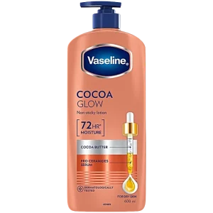 Vaseline Cocoa Glow Serum In Lotion - For Dry Skin, 600 ml