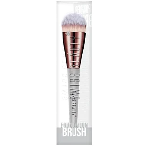 Swiss Beauty Foundation Brush - With Synthetic Bristles, For Precise Application, 1 pc