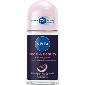 Nivea Deodorant Roll On - Pearl & Beauty, Fine Fragrance, For Women, For Fragrant Smooth & Beautiful Underarm Skin, 50 ml