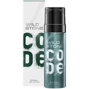 Wild Stone Body Perfume - Code, Steel, For Men, Refreshing & Longlasting Fragrance, 150 ml