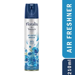 Yardley London Floralis Atlantic Breeze Home Fragrance Spray/Air Freshener, 210 ml