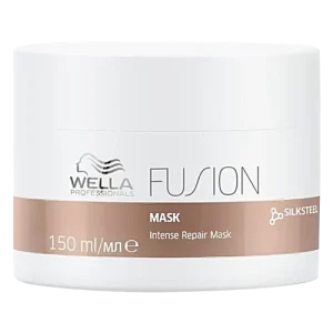 Wella Professionals Fusion Intense Repair Hair Mask for Frizzy & Damaged Hair with Silk Amino Acids, 150 ml