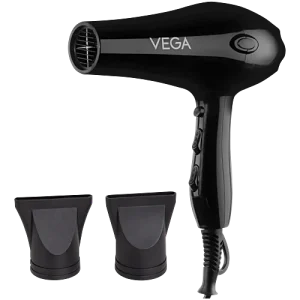 Vega Hair Dryer VHDP-02 - Pro Touch 1800-2000W, 2 Heat/2 Speed Settings, Black, 1 pc