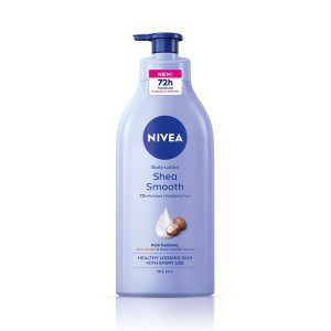 Nivea Shea Smooth Body Milk, 600 ml
