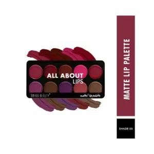 SWISS BEAUTY Matte Lip Palette - 03 Shade