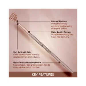 Vega Lip Liner Makeup Brush for Lip with Flawless Finish MBN-15