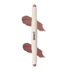 Swiss Beauty Craze Duo Non transferable Lipstick Shade 05 Ultimate Nude, 2g