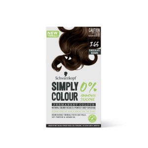 Schwarzkopf Simply Colour Permanent Hair Colour Gentle On Scalp, Upto 100% Grey Coverage, Dermatologist Tested Long-Lasting Nourishing Formula With Argan Oil, 1.0 Natural Black 60ml+60ml