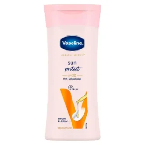 Vaseline Sun Protect SPF 30 Body Lotion, Reduces Tan Lines in 7 Days, UVA + UVB PA+++ Sun Protection, 90ml