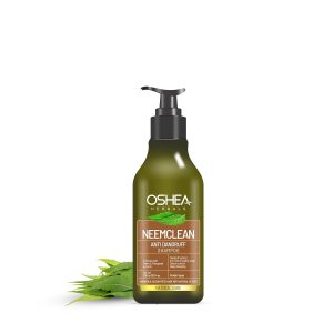 Oshea Herbals Neemclean Anti Dandruff Shampoo for Men & Women | Controls Dandruff, Deep Cleansing with Healthy & Itch Free Scalp | Enriched with Neem & Fenugreek | Paraben & Silicon Free 300ml