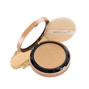 Swiss Beauty Silky & Smooth Oil Control Powder, Face MakeUp, Shade 03 Natural Beige, 6.5g
