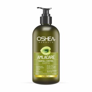 Oshea Herbals Natural Amlacare Hairfall Control Shampoo | Deep Cleansing, Increase Hair Volume with Controlled Hairfall & Strengthens Hair Shaft | Enriched with Amla & Aloe vera Extracts - 500 ml (Pack of 1)