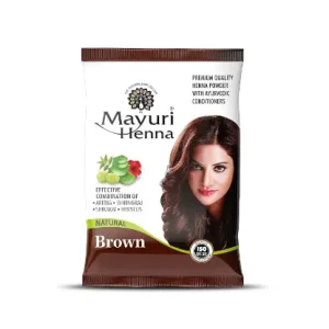 MAYURI Brown Hair Coloring Agent 30 gm