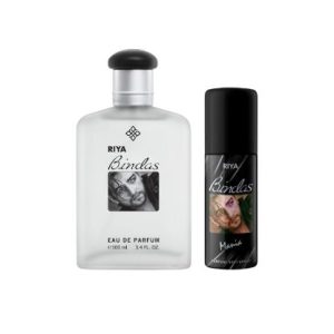 Riya Set Of 2 Bindas Eau De Parfum - 100 ml & Body Spray - 40 ml