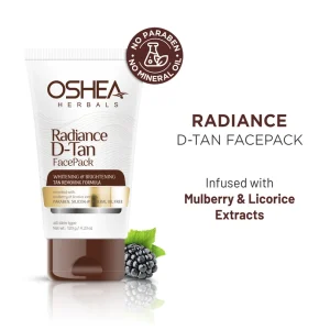 OSHEA Radiance D-Tan Face Pack