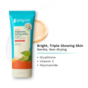 Pilgrim Vitamin C Brightening Gel Face Wash - 100ml