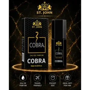 ST-JOHN Cobra Perfume 24 Hrs Long Lasting Eau de Parfum  -  10 ml (For Men & Women)