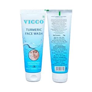 Vicco Vicco Turmeric Face Wash for Clear Skin | Helps Manage Acne & Pimples, 70 gm Face Wash