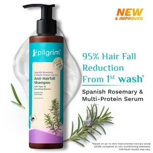Pilgrim Spanish Rosemary & Multi-Protein Serum Anti-Hairfall Shampoo, 200ml