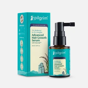 Pilgrim 3% Redensyl & 4% Anagain Advanced Hair Growth Serum For Dandruff-Prone Scalp - 30 ml