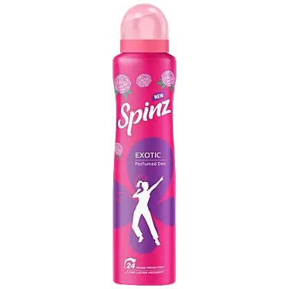 Spinz Perfumed Deo - Exotic, 150 ml