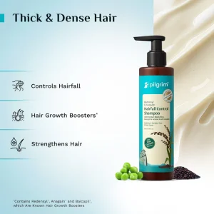 Pilgrim Redensyl & Anagain Hairfall Control Shampoo 200ml