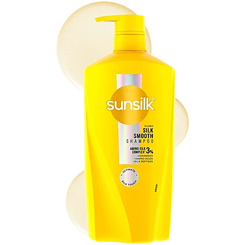 Sunsilk Flowy Silk Smooth Shampoo, 650 ml