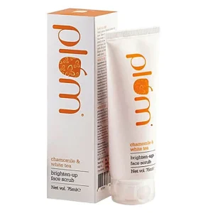 Plum Chamomile & White Tea Brighten Up Face Scrub, 75 g