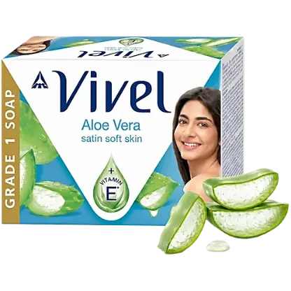 Vivel Aloe Vera Soap, 600 g (4 x 150 g)