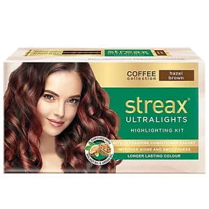 Streax Ultralights Highlighting Kit, 60 g Hazel Brown