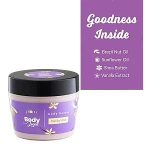 Plum BodyLovin' Vanilla Vibes Body Butter - With Brazil Nut Oil, Vegan, Cruelty-Free, 200 g