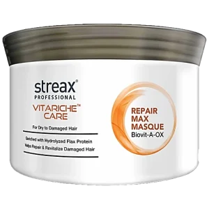 Streax Professional Vitariche Care Repair Max Masque With Biovit-A-OX, 200 g