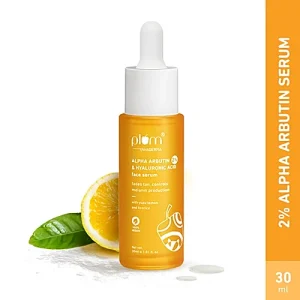 Plum 2% Alpha Arbutin & Hyaluronic Acid Face Serum, 30 ml