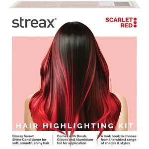 Streax Hair Highlighting Kit, 220 g Scarlet Red