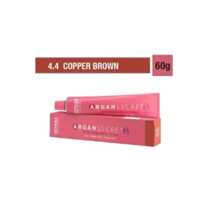 STREAX PROFESSIONAL Argan Secrets Hair Colorant Cream - 4.4 Copper Brown | 60.0 gm