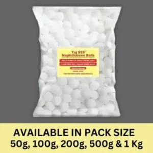 Taj 555 Naphthalene Balls, Yellow Label 12 pcs