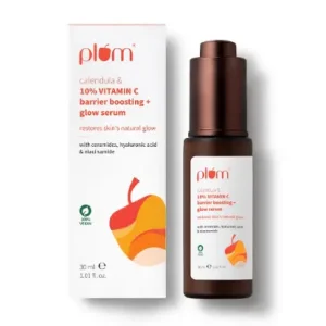 Plum 10% Vitamin C & Calendula Barrier Boosting + Glow Serum 30ml