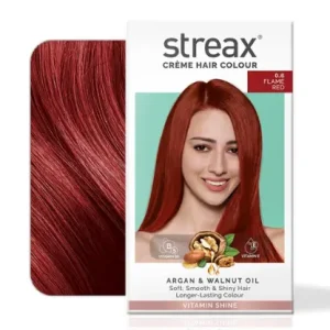 STREAX Hair Colour - 0.6 Flame Red  55g+50ml
