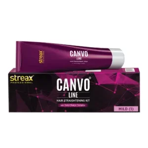 Streax Professional Canvoline Hair Straightening Cream,160 gm