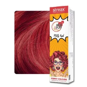 Streax Professional Hold and Play Funky Colours, Hair Color, 100g - Groovry Pink
