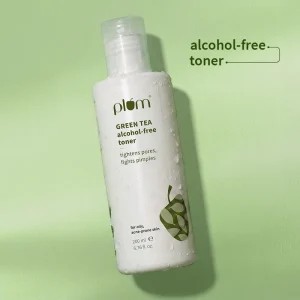 Plum Green Tea Alcohol-Free Pore Tightening Face Toner For Oily & Acne-Prone Skin 200ml
