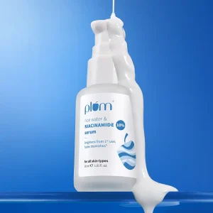 Plum Rice Water & 10% Niacinamide Serum  (30 ml)