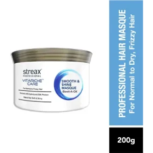 Streax Vitariche Care Smooth & Shine Hair Masque For Healthy Hair (200g)